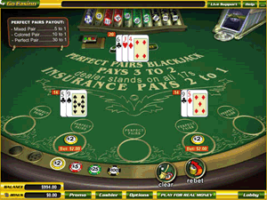 perfect pairs blackjack